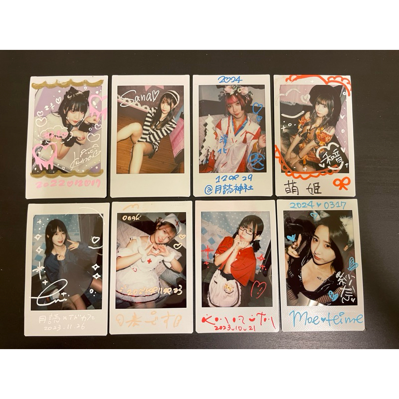 拍立得 套組 大禮包 cheki 女僕 地偶 萌姬 月讀 偶像