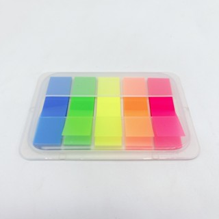 <Kennyart巨城>PET抽取式螢光便利貼/便條紙/便利貼/標籤貼/N次貼/筆記貼/計事貼/萬用貼