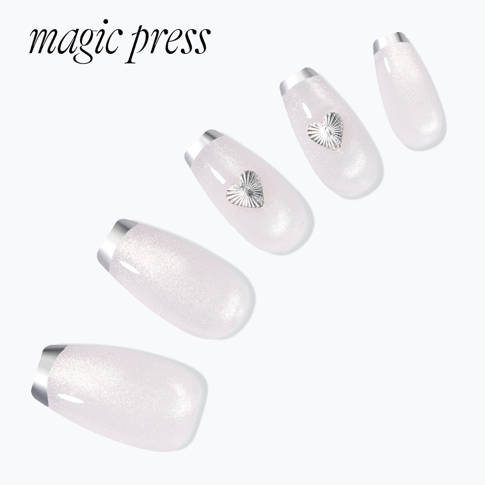 張員瑛pick❣️【DASHING DIVA】magic press頂級璀璨美甲片 30入_精粹心韻 免果凍膠 免照燈