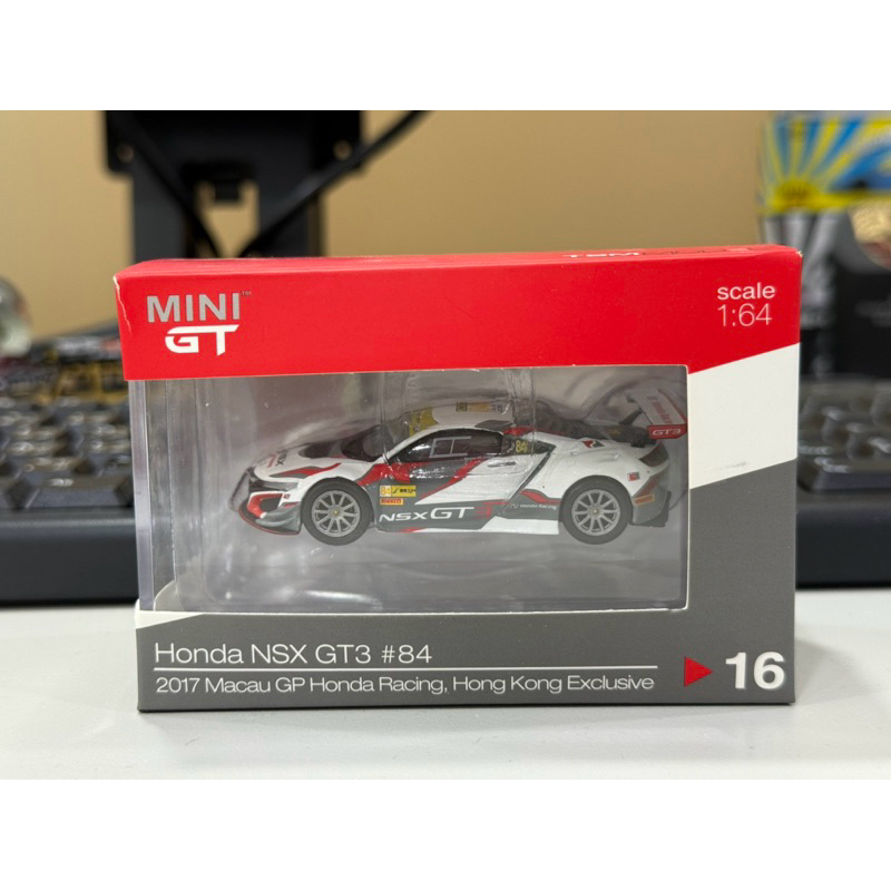 MINI GT 16 Honda NSX GT3 #84 香港限定