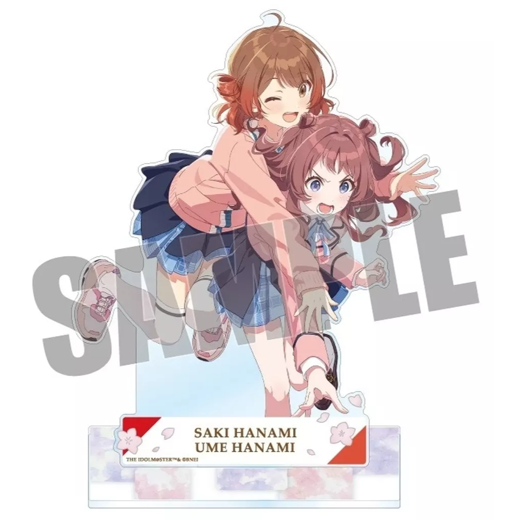 花海咲季&花海佑芽 學園偶像大師 立牌 雙人立牌 Vol.1 amiami