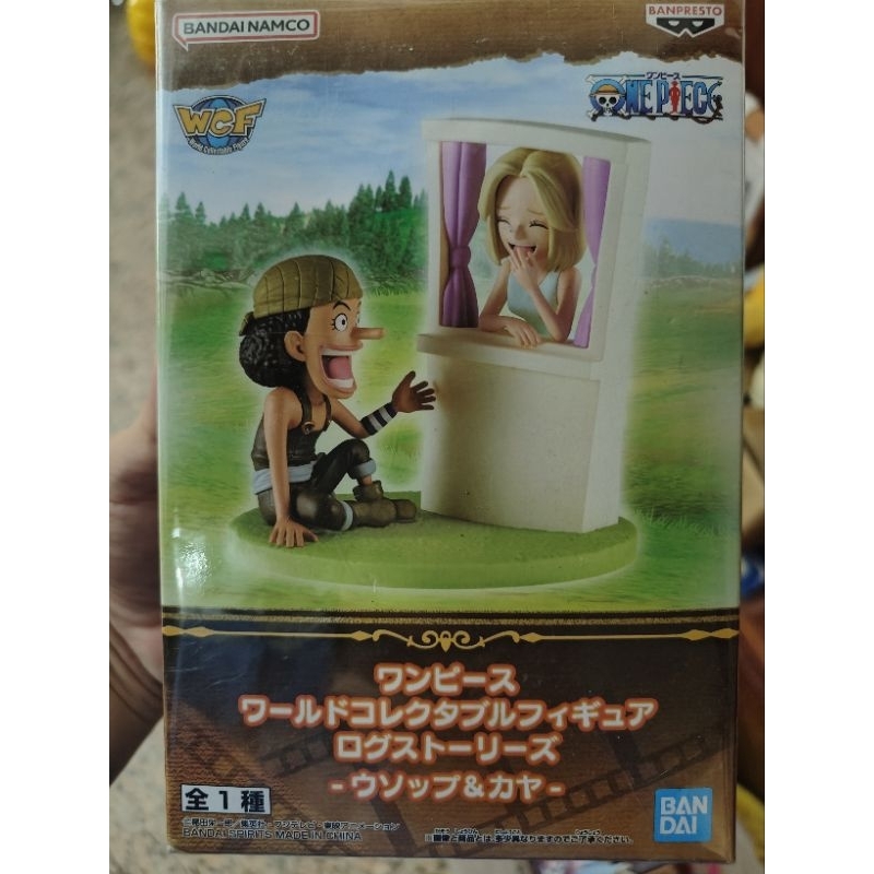 BANPRESTO 金證 航海王WCF LOG STORIES 騙人布海賊團 騙人布&可雅