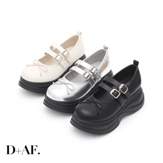 D+AF 瑪莉珍鞋 氣墊 氣墊鞋 [龐克芭蕾雙帶厚底瑪莉珍鞋] 瑪莉珍 3色 35-43號