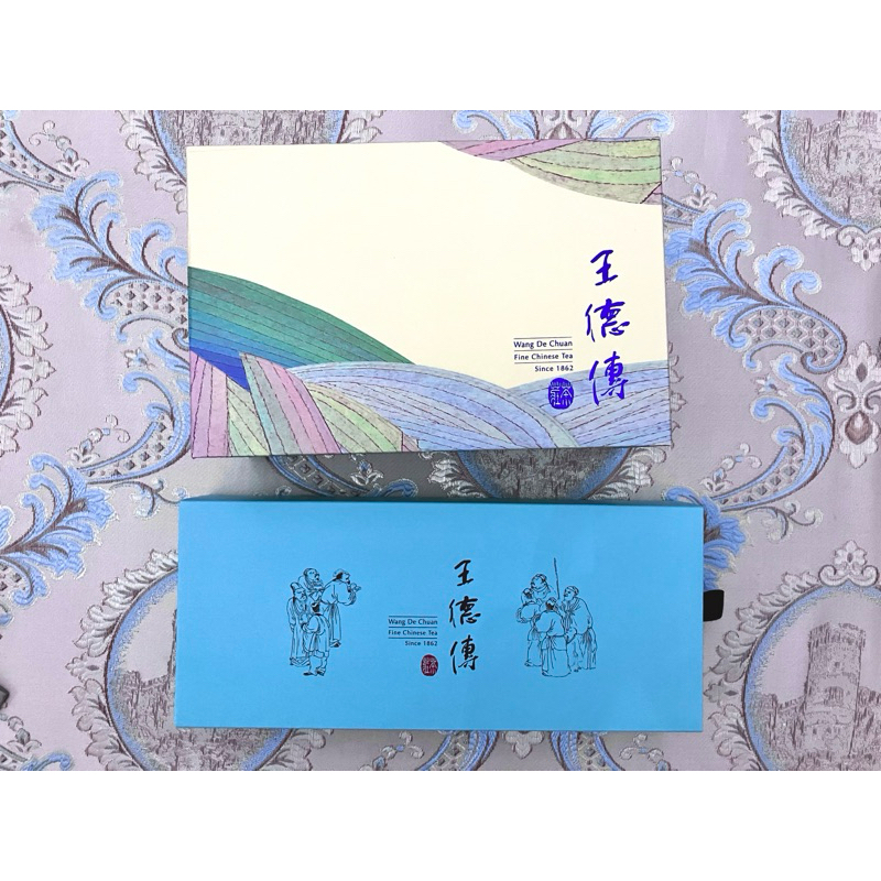 【全新】 王德傳 茶葉 向陽禮盒 附提袋 金萱烏龍 特焙清香烏龍