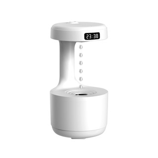 反重力加濕器(數顯版)水滴加濕器 800ml 自動斷電 防乾燒 靜音 香薰機 香氛機 空氣加濕機 抖音寵物飲水機
