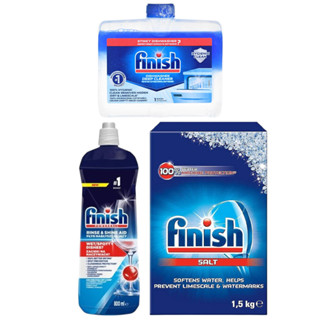 德國Finish 洗碗機專用軟化鹽 清潔劑 光潔劑 亮潔劑 洗碗機
