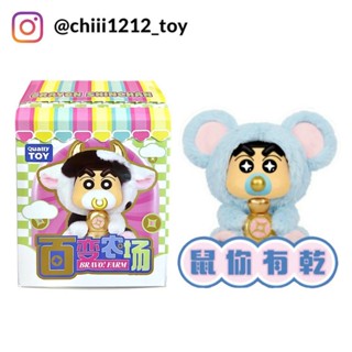【蠟筆小新】中國限定 百變農場 搪膠系列 盲盒 盒玩 公仔 擺飾 收藏公仔 絨毛公仔 穿衣公仔 絨毛娃娃 娃娃 搪膠公仔