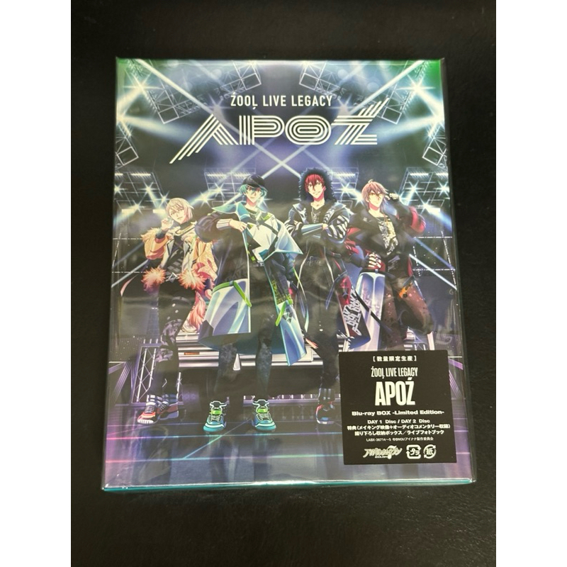 現貨 アイナナ ZOOL演唱會APOZ藍光BD 狗丸透真 亥清悠 棗巳波 御堂虎於 IDOLiSH7 偶像星願