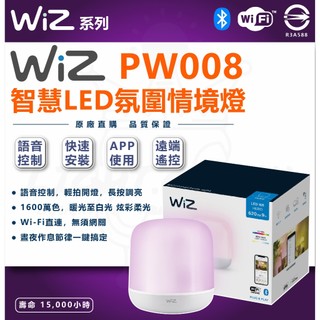Philips 飛利浦 Smart LED WiZ 智慧照明 LED氛圍情境燈 (PW008) 氣氛燈 氛圍燈