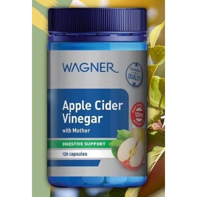 澳洲 Wagner 蘋果醋酵母菌膠囊 120粒 效期2028.03 蘋果醋 酵母菌 膠囊