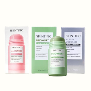 《現貨 開發票》公司貨 SKINTIFIC 艾草固體泥膜棒 綠泥棒 40g Mugwort Clay Stick
