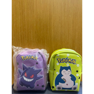 全新正版！！寶可夢揹包式零錢包 Pokémon零錢包 卡比獸款 耿鬼款