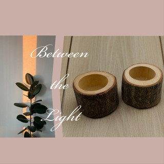 🌙Between the Light🕯️儀式感/茶燭座/造型容器/原木/玻璃馬賽克