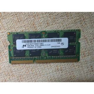 現貨免運二手良品 crucial 美光 DDR3 1600 8G 記憶體 雙面 原廠保固