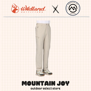 【Wildland荒野】男彈性冰涼透氣抗UV直筒長褲 0B31328 登山戶外/旅遊商務/涼感 山悅
