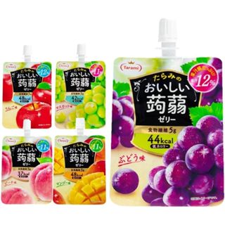 日本 Tarami 達樂美 蒟蒻果凍 果凍飲 果凍飲料 葡萄 蘋果 水蜜桃 葡萄 芒果