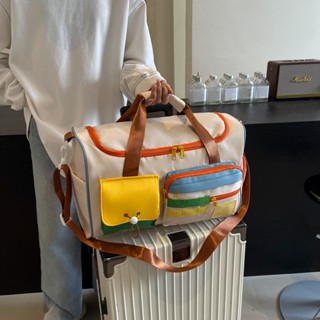 短途旅行包 女輕便手提大容量旅行袋 出行便攜包 登機行李袋 健身待產收納包
