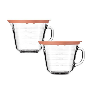 韓國代購 Glasslock 可微波把手玻璃碗 500ml*2入 可洗碗機