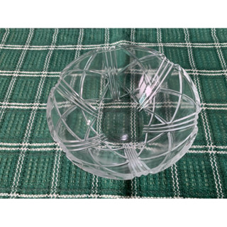 水晶玻璃碗2入 點心碗 調理碗 水果碗 造型花紋
