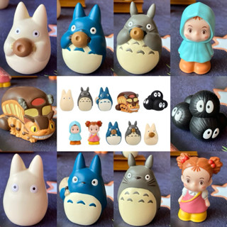 ⭐️臺灣現貨商家⭐️ 龍貓 手指偶 小梅 小月 貓公車 魔女宅急便吉吉 無臉男 吉卜力 宮崎駿 盒玩公仔 不倒翁 存錢筒