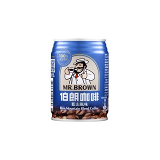 伯朗 藍山咖啡[箱購] 240ml x 24【家樂福】