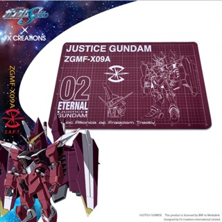 【機動戰士鋼彈SEED】ZGMF-X09A 正義鋼彈 地墊#酒紅 FXG245-89