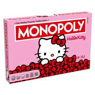 MONOPOLY地產大亨/ Hello Kitty/ 50週年紀念版/ 英文版 eslite誠品
