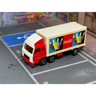 TOMICA-A02-無盒戰損-可口可樂-四色汽水廣告貨車
