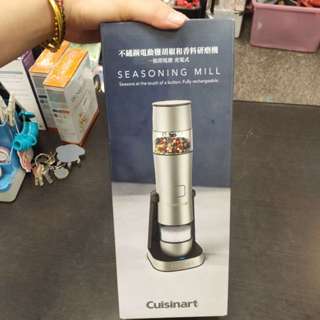 *全新盒裝Cuisinart 美膳雅全新不鏽鋼電動鹽胡椒和香料研磨機 $990