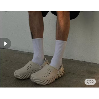 Crocs Echo Clog 波波鞋 波波克駱格 異形 防水 涼鞋 抽繩 涼拖鞋 布希鞋 洞洞鞋