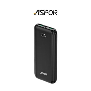 【ASPOR】數顯快充電源 超輕薄13000mAh 22.5W PD LED 精準數顯 A391PD 行動電源