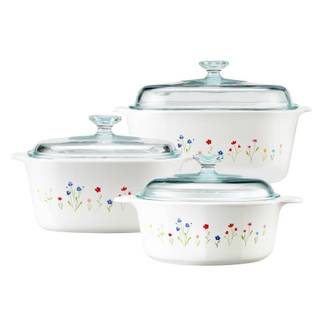 【康寧 Corningware】春漾花朵康寧鍋(多規格可選)
