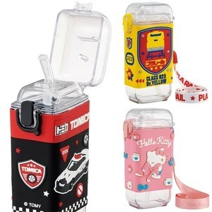 代購 skater Tomica 小熊維尼 M 450ml 方形吸管式水壺 PSQ5ST