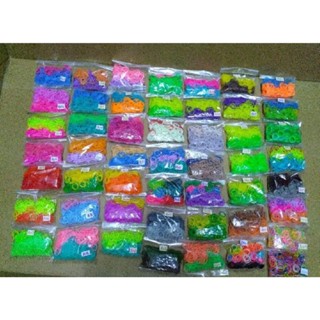 出清特賣（A單包內二色） 買10送2S鈎 彩虹編織橡皮筋 彩虹編織器專用