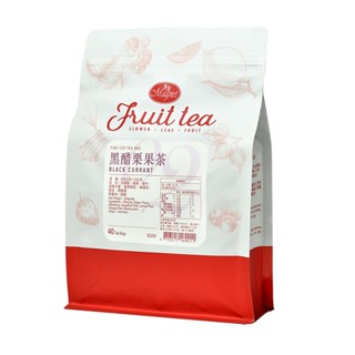 【曼寧花草茶】黑醋栗果茶40入 / 袋 (無咖啡因)｜官方直營