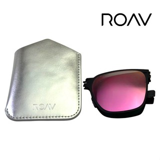 【ROAV】薄鋼 折疊墨鏡 方框太陽眼鏡 OverSize SS002 C13.66 59mm 臺南時代 蔡司優視力專家