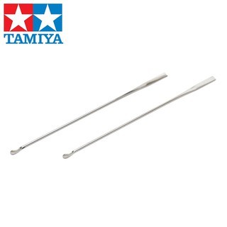 【模型屋】現貨 田宮 TAMIYA 74017 不鏽鋼調色攪拌棒 2入 調色棒 調漆棒 (小) 鋼彈 模型專用 噴漆