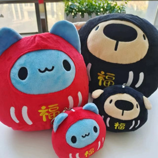 AN🌸咖波貓貓蟲福寶不倒翁玩偶絨毛公仔