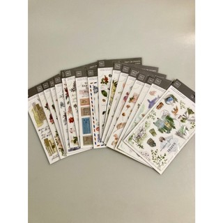全新未使用！MU ♡ Print-On Stickers 轉印貼紙套組