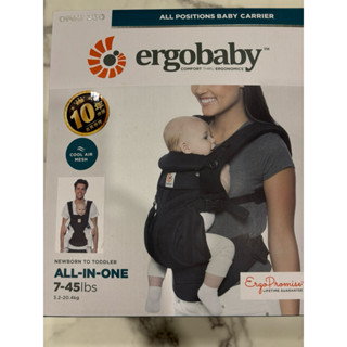 Ergobaby Omni全階段型四式360嬰兒背帶透氣款（黑色款）