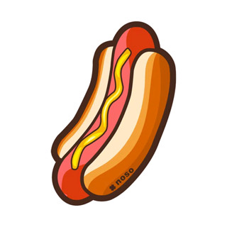 【NoSo Patches】5167 Hot Dog 貼片/GTX修補貼片/羽絨外套修補貼片/雨衣雨褲修補貼片