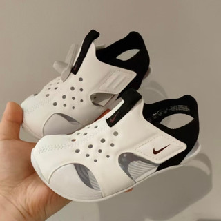 S.G Nike Sunray Protect 2 PS 943826-100 中童 運動休閒涼鞋 魔鬼氈 護趾 白黑