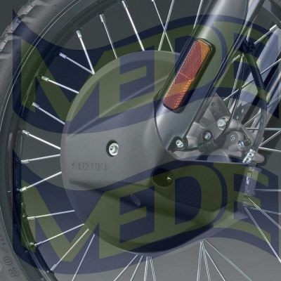 ~MEDE~Suzuki DRZ4S 25年後款式專用  M版不能用前碟盤保護罩 前碟片保護 護罩 前煞車保護 原廠料