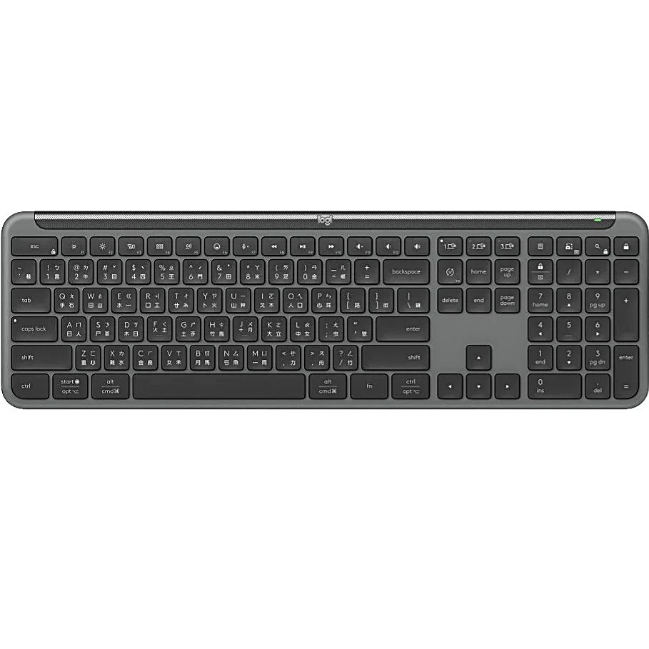 Logitech 羅技 【 K950 無線 纖薄鍵盤 石墨黑 】