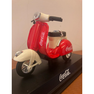 可口可樂Ｘ偉士牌 經典復古機車模型coca cola coke聯名vespa
