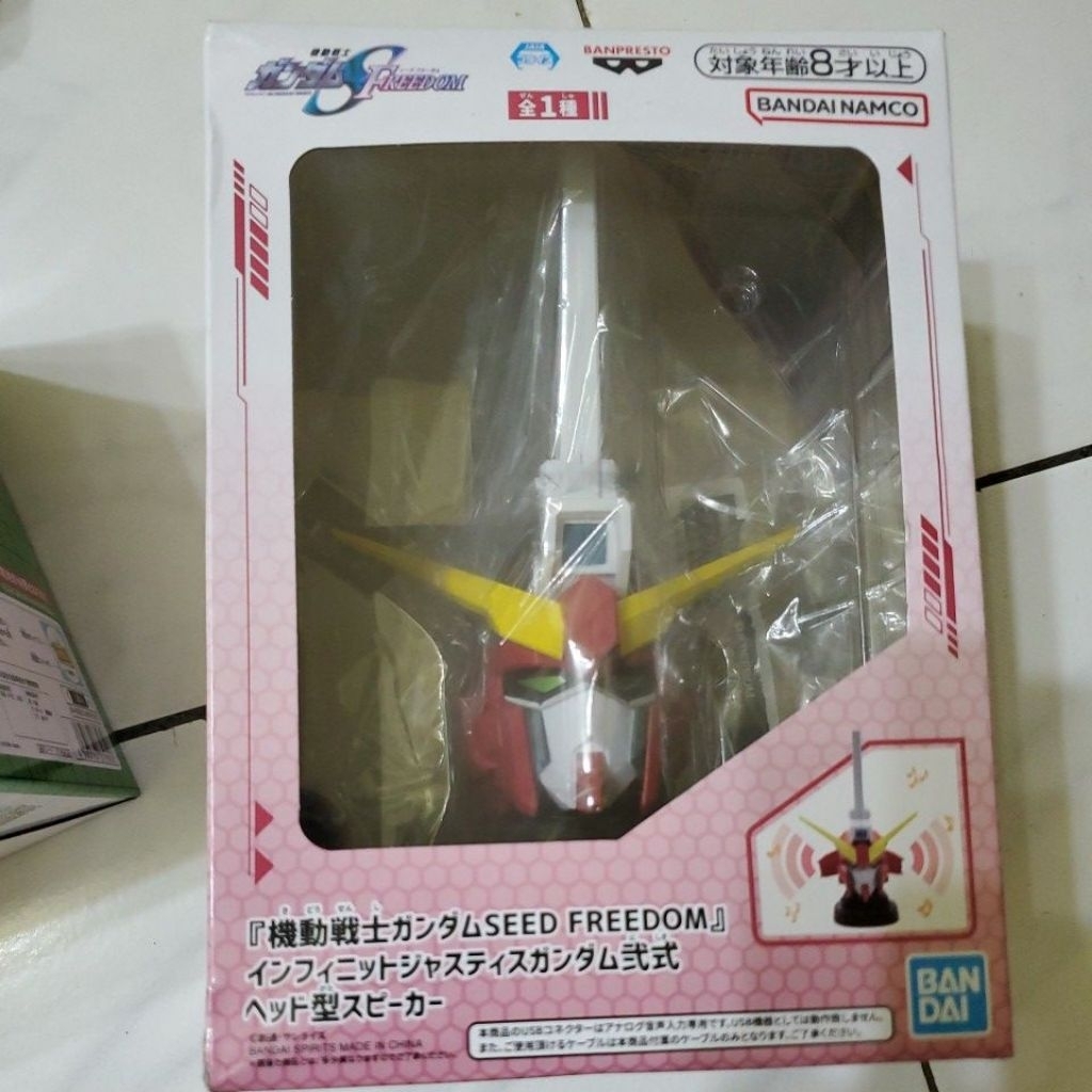 c ［日本正版景品］全新 萬代 機動戰士鋼彈SEED 自由鋼彈頭像 命運鋼彈二式 自由鋼彈 正義鋼彈 造型