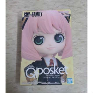 Qposket 間諜家家酒 安妮亞 A款 學校制服 標準盒 正版模型