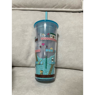 全新星巴克 咖啡吸管冷水杯 473ml