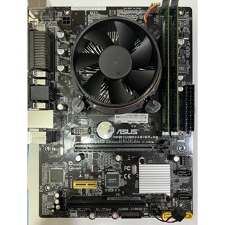 二手 I3-4170 + ASUS 華碩 H81M-C +DDR3 8G(4G*2) 記憶體 半套 文書機
