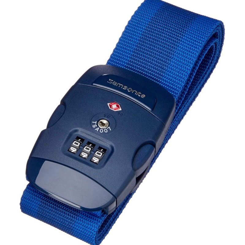 Samsonite 新秀麗 TSA行李綁帶 行李箱束帶 海關密碼鎖